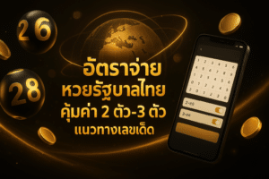 อัตราจ่าย หวยรัฐบาล ไทย